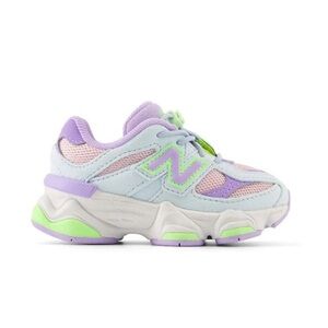 New Balance 9060 Lilac White Toddler Girls Size 5 Shoes